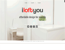 Tablet Screenshot of iloftyou.es